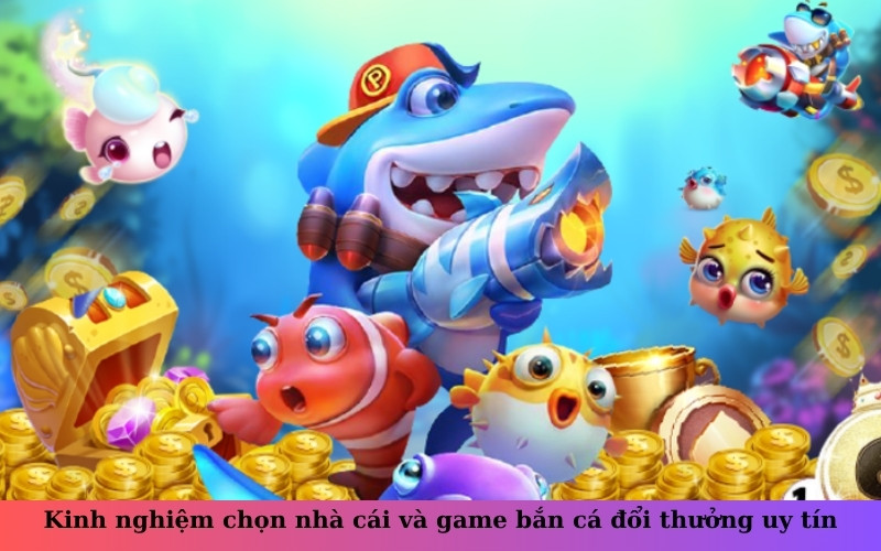 Kinh nghiệm chọn nhà cái và game bắn cá đổi thưởng uy tín